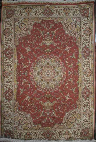 Персидский Ковер Shamsa Pink 5