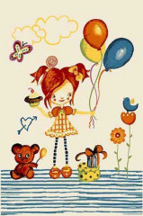 Детский ковер Кристал 75