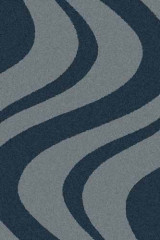 Прямоугольный ковер PLATINUM T617 BLUE-NAVY