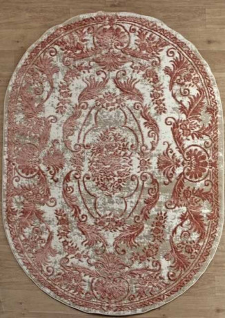 Турецкий ковер STYLE-Q8738-055-PINK-OVAL