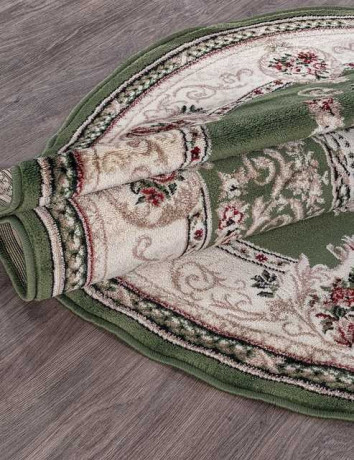 Ковёр COLIZEY-D058-GREEN-OVAL