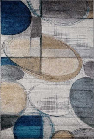 Ковёр LONDON-D817-GRAY-BLUE-STAN