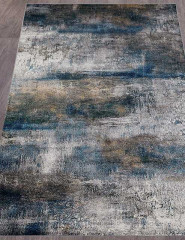 Ковёр LONDON-D821-GRAY-BLUE-STAN