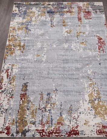 Турецкий ковер MARDAN-5045A-COKEN-D-GREY-YELLOW-STAN