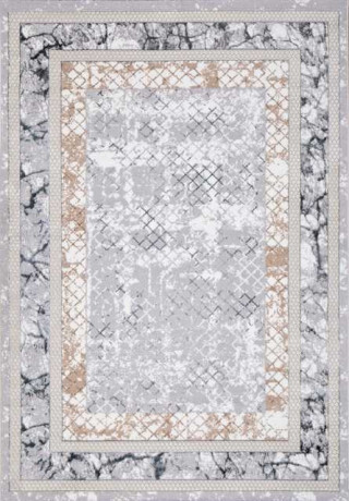 Турецкий ковер PERU-C074A-D-GREY-SHIRINK-BLUE-FDY-STAN