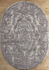 Турецкий ковер STYLE-Q8738-095-GREY-OVAL
