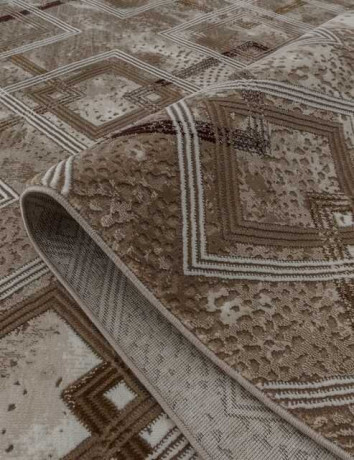 Турецкий ковер QUANTUM-03009B-BROWN-BROWN-STAN