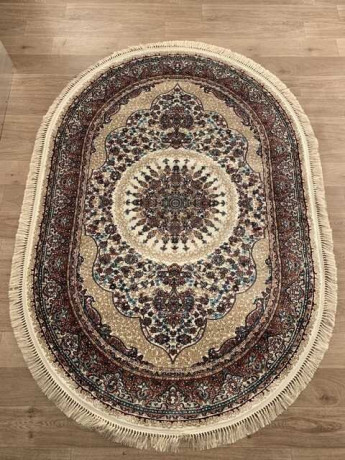 Турецкий ковер BROOKLYN-08611A-CREAM-CREAM-OVAL