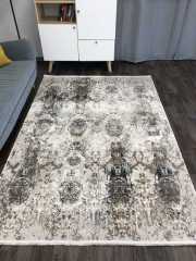 Турецкий ковер DOKU-9354B-GREY-BROWN-STAN