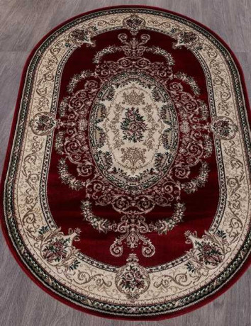 Ковёр COLIZEY-D058-RED-OVAL