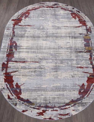 Турецкий ковер MARDAN-5047A-COKEN-D-GREY-BLUE-OVAL