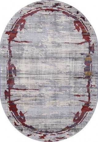 Турецкий ковер MARDAN-5047A-COKEN-D-GREY-BLUE-OVAL