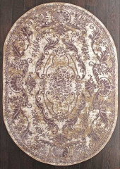 Турецкий ковер STYLE-Q8738-097-GREY-OVAL