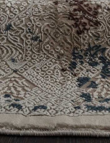 Турецкий ковер QUANTUM-03010B-BROWN-BROWN-OVAL