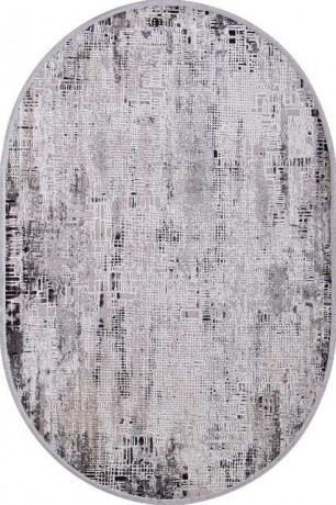 Турецкий ковер ROXANNE-17104-L-GREY-D-GREY-OVAL
