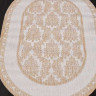 Ковёр VEGAS-S001-CREAM-OVAL