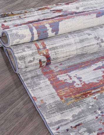 Турецкий ковер MARDAN-5047A-COKEN-D-GREY-BLUE-STAN