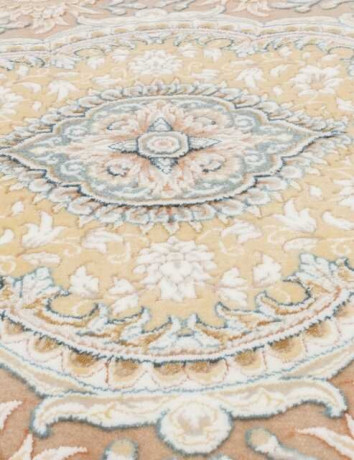 Иранский ковер FARSI 1200 146-LIGHT-BLUE-OVAL