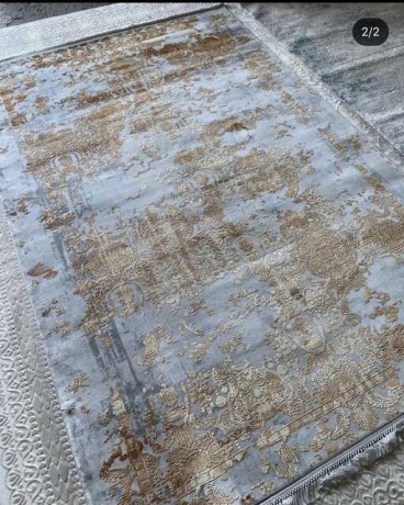 Турецкий ковер JADORE-0651F-L-GREY-COKME-L-GRE-STAN