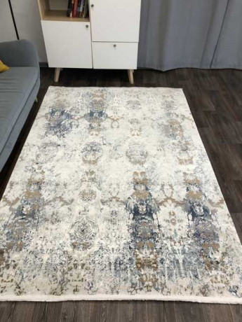 Турецкий ковер DOKU-9354H-BLUE-CREAM-STAN