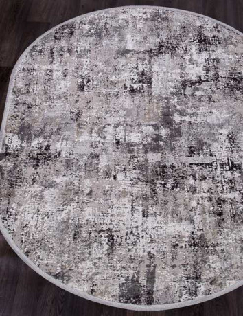 Турецкий ковер ROXANNE-17105-L-GREY-D-GREY-OVAL