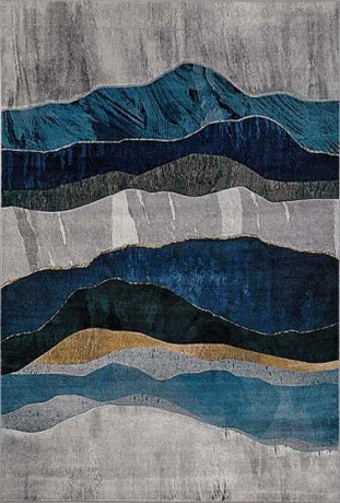 Ковёр LONDON-D826-GRAY-BLUE-STAN