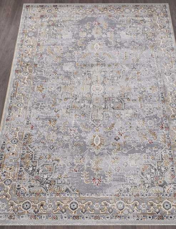 Турецкий ковер MARDAN-5049A-COKEN-D-GREY-YELLOW-STAN