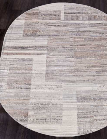 Турецкий ковер EFES-G498A-WHITE-D-VIZON-OVAL