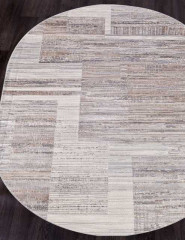 Турецкий ковер EFES-G498A-WHITE-D-VIZON-OVAL