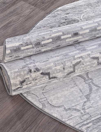 Турецкий ковер MARDAN-5097A-COKEN-D-GREY-K-GREY-OVAL