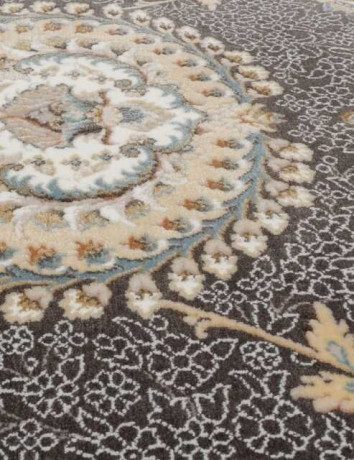 Иранский ковер FARSI 1200 G122-DARK-GRAY-STAN