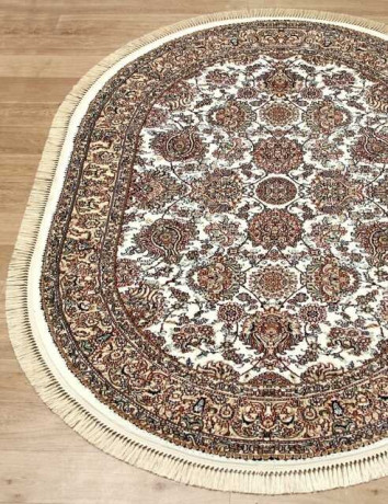 Турецкий ковер BROOKLYN-08613A-CREAM-CREAM-OVAL