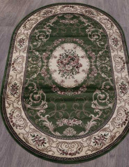 Ковёр COLIZEY-D066-GREEN-OVAL