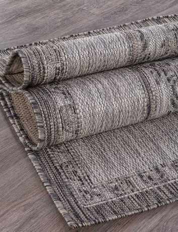 Ковёр VEGAS-S001-GRAY-STAN