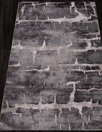 Турецкий ковер TEMPO-0101QB-C-POLY-L-GREY-D-GREY-STAN