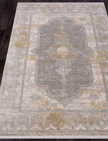 Турецкий ковер ATLAS-9305-GREY-BLUE-STAN