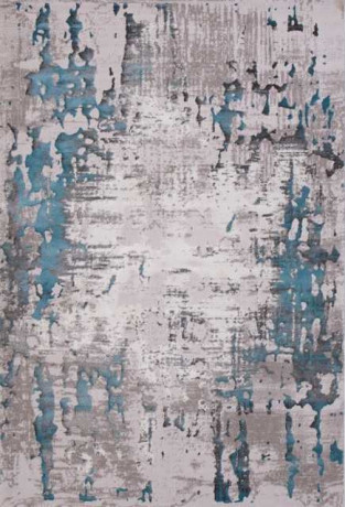 Турецкий ковер TEMPO-0101TA-GREY-L-BLUE-STAN