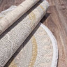 Турецкий ковер ATLAS-9306-BEIGE-BEIGE-OVAL