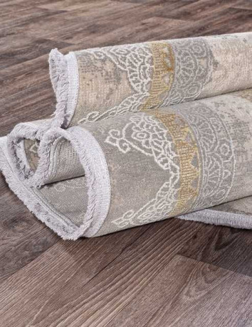 Турецкий ковер ATLAS-9306-BEIGE-BEIGE-OVAL