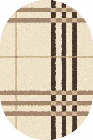 Овальный ковер PLATINUM T642 CREAM