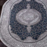 Турецкий ковер QUANTUM-03014G-GREY-GREY-OVAL