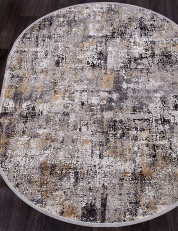 Турецкий ковер ROXANNE-17162-L-GREY-D-GREY-OVAL