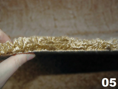 Ковролин бытовой "Шагги Бежевый"