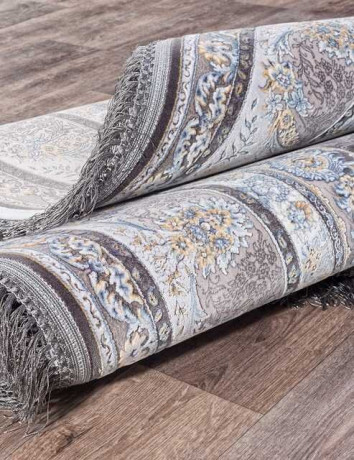 Иранский ковер FARSI 1200 G252-DARK-GRAY-DAIRE