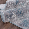 Турецкий ковер SATINE-S106B-KOYU-GREY-COKEN-BLUE-OVAL