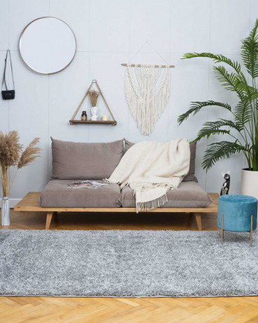 Ковёр СУПЕР ШАГГИ Серый