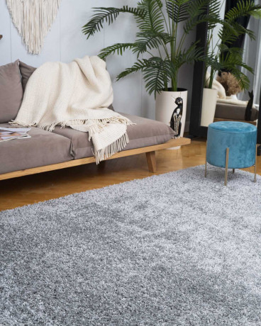 Ковёр СУПЕР ШАГГИ Серый