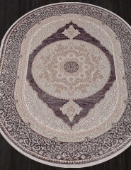 Ковёр MOROCCO-D763-PURPLE-OVAL