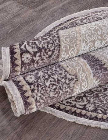 Ковёр MOROCCO-D763-PURPLE-OVAL