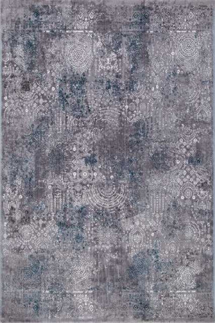 Турецкий ковер SATINE-S106B-KOYU-GREY-COKEN-BLUE-STAN
